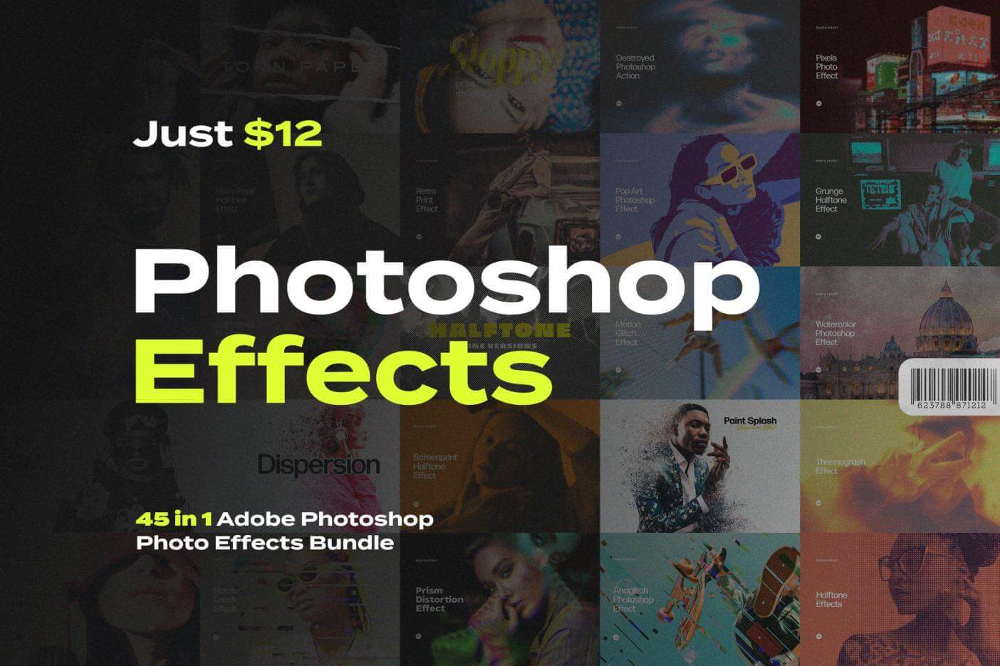 Mighty "45-in-1 Photoshop Effects" Bundle - Epic Bundle