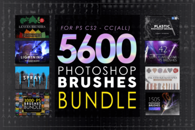 Mighty "5600 Photoshop Brushes" Bundle
