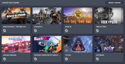 Humble Monthly Bundle August 2023