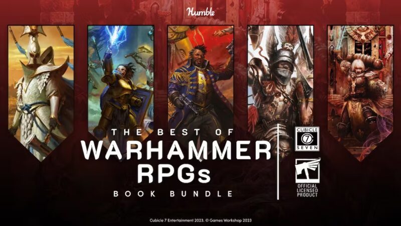Humble Bundle - Best of WARHAMMER RPGs Bundle 2023